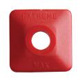 Extreme Square Red Plastic 24 pack